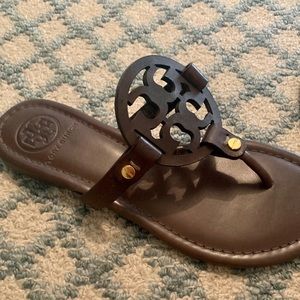 Tory Burch Women’s Miller Leather Sandal.
